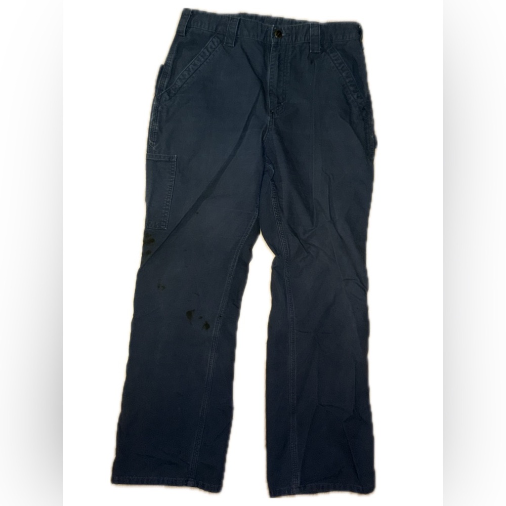 Carhartt B151 NVY Loose Fit Work Pants – Navy, Size 32x30